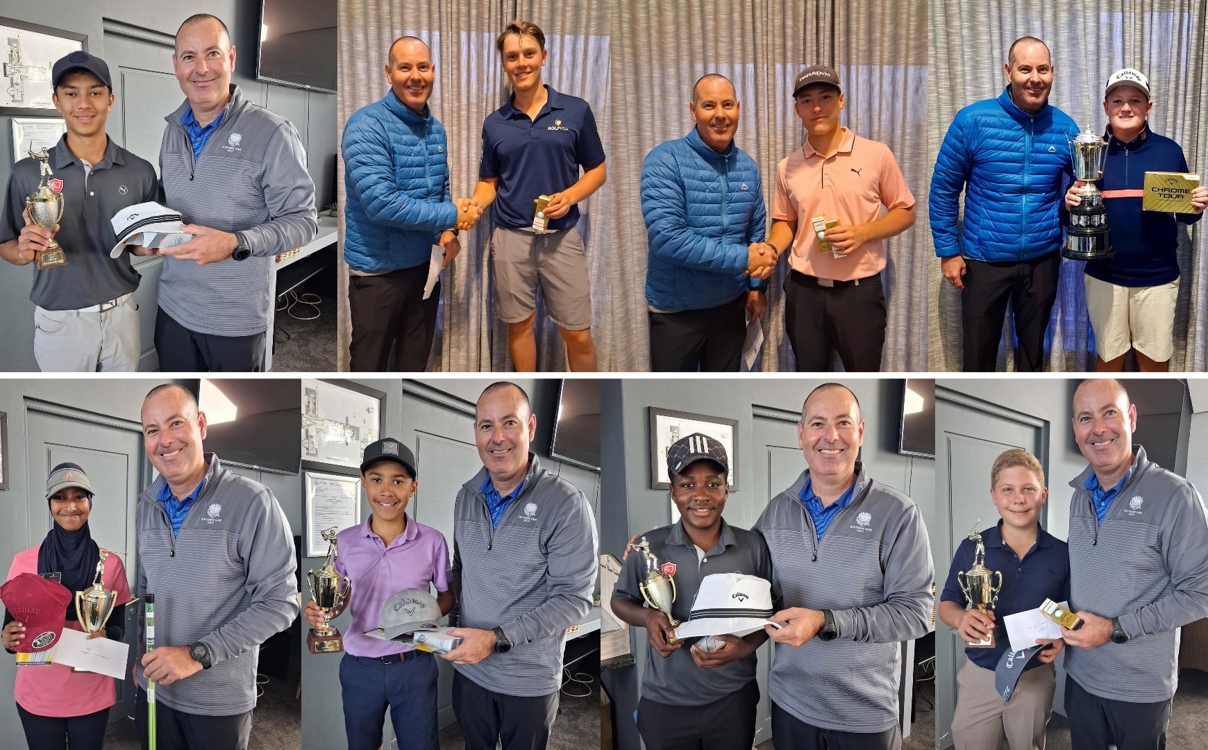 2025 Southern Cape Junior Strokeplay and Kingswood Junior Open Champions